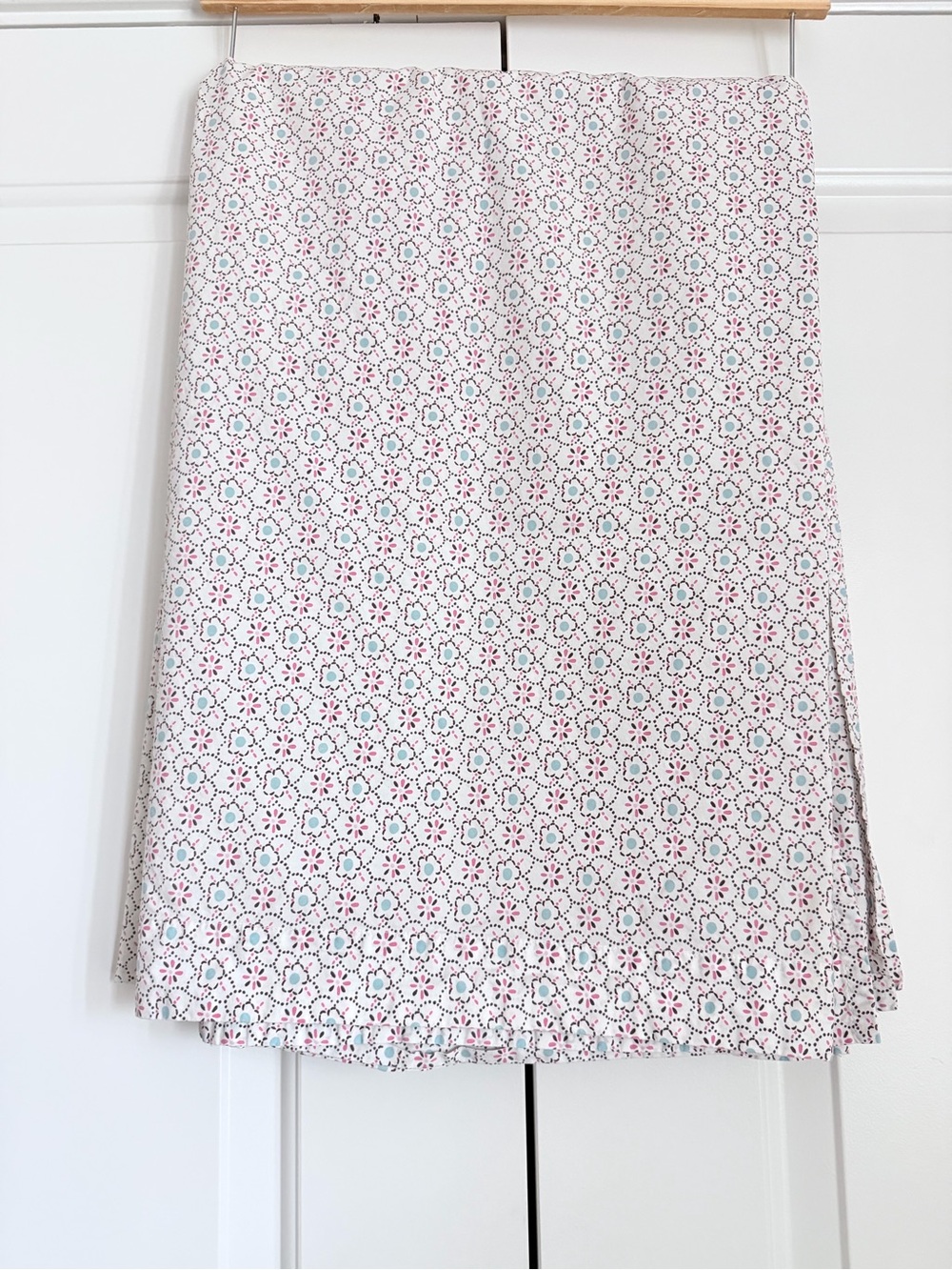 Pottery Barn Kids Brooklyn Pattern Flat Sheet - Twin